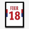 Poster Olympique Lyonnais 17/18 - FEKIR