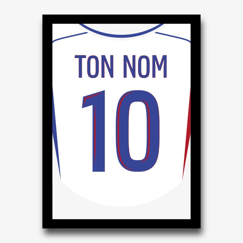 Poster Olympique Lyonnais 24/25 - PERSONNALISABLE