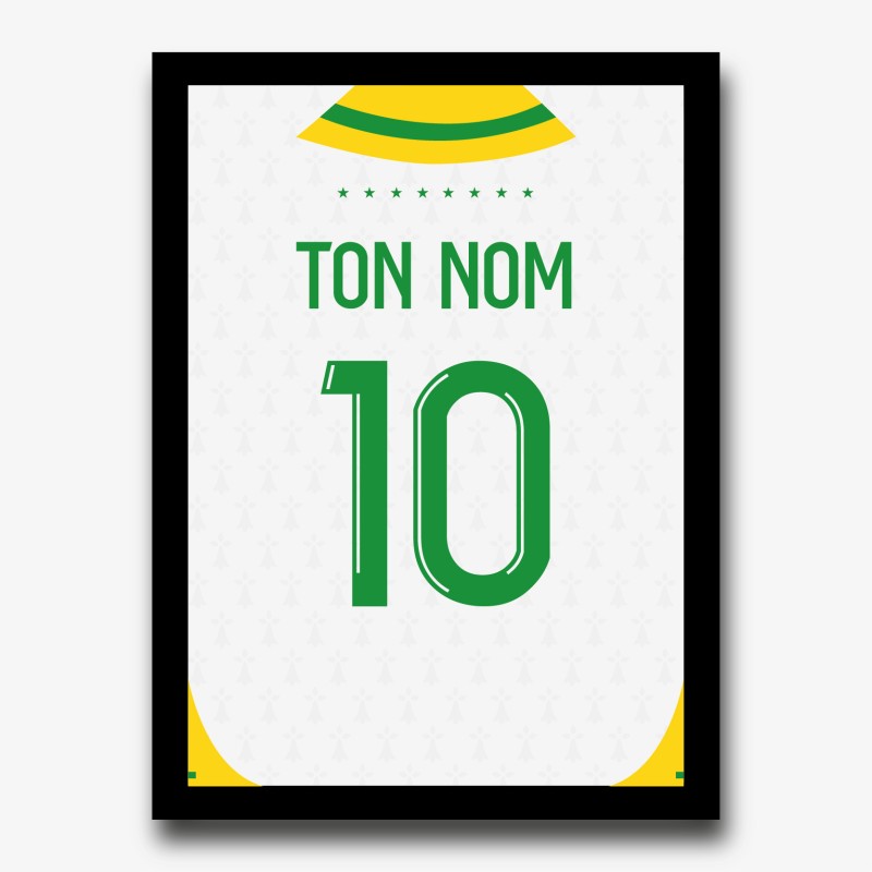 Poster FC Nantes Extérieur - PERSONNALISABLE