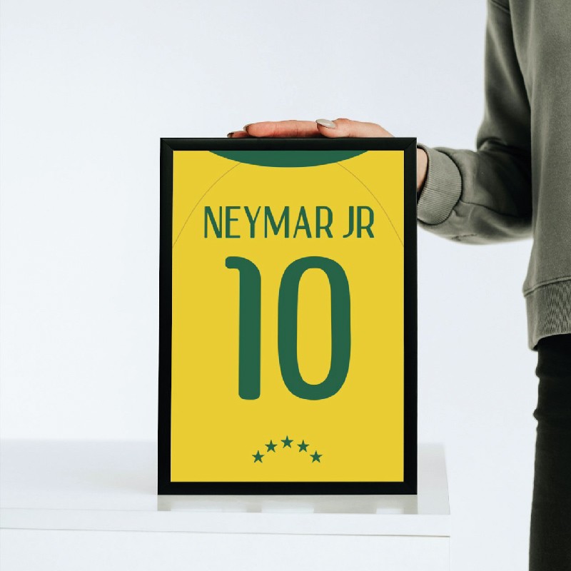 Poster Brésil CDM 2014 - NEYMAR