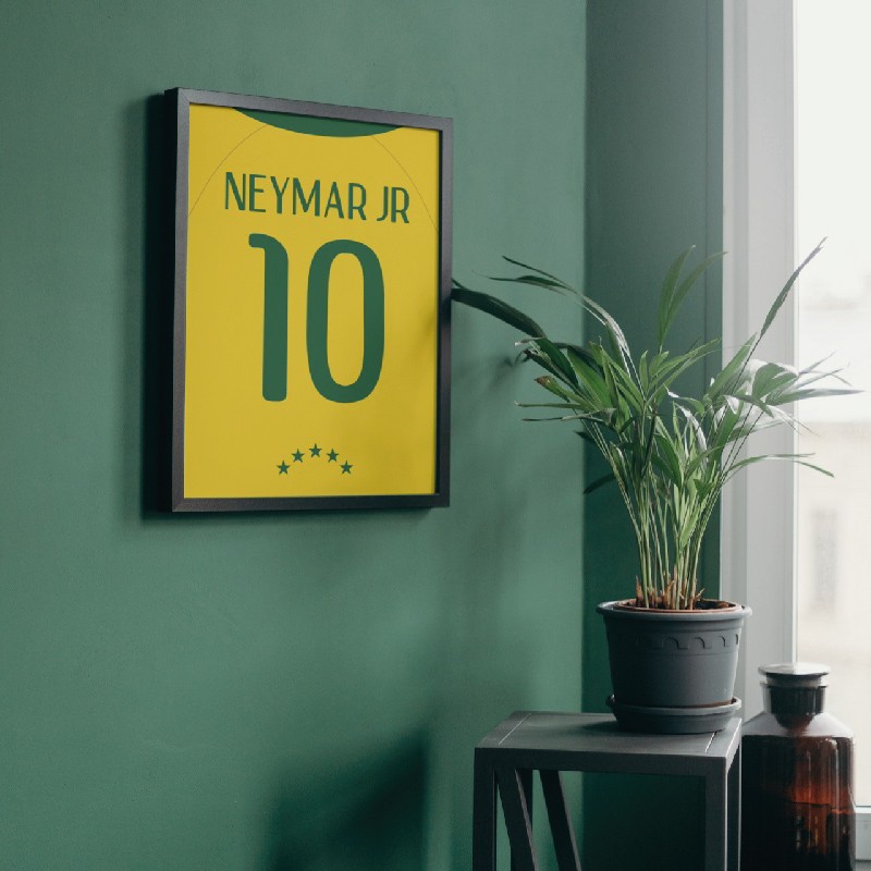 Poster Brésil CDM 2014 - NEYMAR