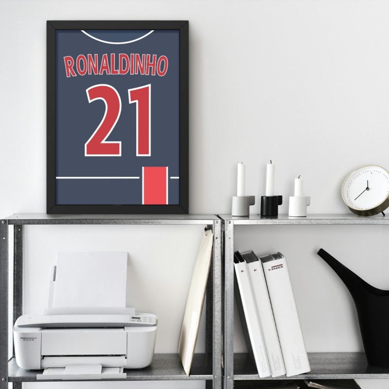 Poster Paris SG 01/02 - RONALDINHO