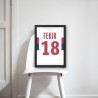 Poster Olympique Lyonnais 17/18 - FEKIR