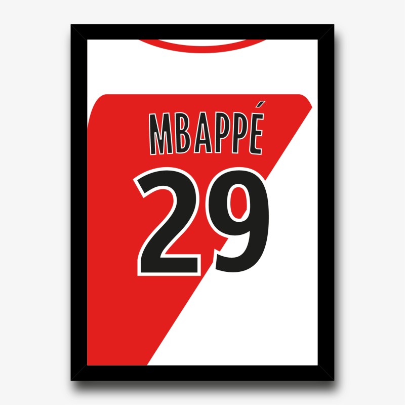 Poster AS Monaco 2016-2017 - MBAPPE